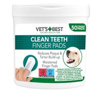 Salviette per l'igiene orale Vet's Best® Clean - 50 pz