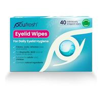 Salviette per palpebre per blefarite, confezione da 20 confezionate singolarmente, senza profumo e senza sapone, per l'igiene quotidiana delle palpebre, ingredienti naturali, occhi stanchi e secchi