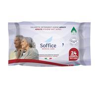 Salviette Rinfrescanti Multiuso per Adulti (288 Salviette) - 12 confezioni da 24 Salviettine Umidificate e Igienizzanti| Accessori e Prodotti per l'Igiene