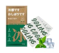 Salviette Rinfrescanti per Caldo - Salviette Detergenti Corpo - Tovagliette Sportive Formato Viaggio per Caldo Estate Feste Sport Campeggio Corsa Dopo Allenamento Picnic