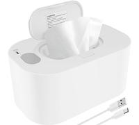 Salviette scaldavivande per bambini, termostato, per cambiare il pannolino in comfort e salviettine umidificate, può contenere una confezione completa di salviettine alimentate tramite USB, per la