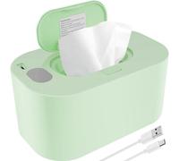 Salviette scaldavivande per bambini, termostato, per cambiare il pannolino in modo confortevole, con dispenser, contiene una confezione completa di salviettine alimentate tramite USB, per la cameretta