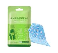 Salviette Shampoo Controllo del Volumizzante Senza Risciacquo Fragranza | Salviette Detergenti Cuoio Capelluto e Capelli Post Parto, Palestra, Post Allenamento e Outdoor