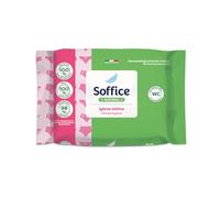 Salviette Soffice Natural Igiene Intima, Aricchite con Estratti di Aloe e Camomilla, sono Indicate per l’Igiene Intima Quotidiana - 20 Confezioni da 20 pz