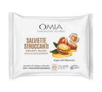 Omia Salviette Struccanti Viso Argan del Marocco 20 Pezzi