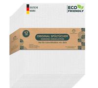 Salviette svedesi, salviette biodegradabili, panni per la pulizia senza plastica, salviette biodegradabili (bianco)