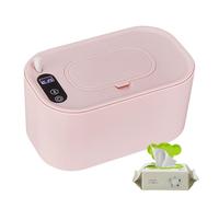 Salviette umidificate e dispenser con adattatore USB e display LCD, contenitore portatile per bagnati per bambini, termostato riscaldatore per salviette e dispenser per prevenire le