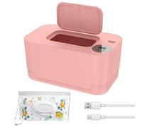 Salviette umidificate, scaldacollo per bambini, 13,5 x 24 x 4 cm, contenitore per salviettine umidificate, 55 - 65 °C, regolabile a temperatura costante, per la casa