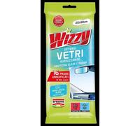 Salviette umidificate Wizzy pulisci vetri auto 16 pz