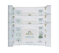 Salviettine all’acqua 3×72 pz | Salviettine bebè delicate e lenitive | Adatte fin dalla nascita | Ideali per pelli sensibili | 99,7% ingredienti di origine naturale | Prodotto in Francia