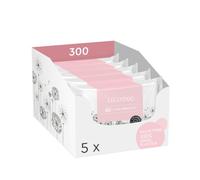 Salviettine con prebiotici LILLYDOO, 300 pz, delicate sulla pelle