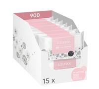 Salviettine con prebiotici LILLYDOO, 900 pz, delicate sulla pelle