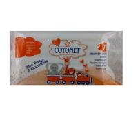 Salviettine Imbevute con aloe vera e chamomile Cotonet 72 saviettine