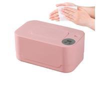 Salviettine per bambini, Scaldabagno Notturno USB Dispenser di salviette Riscaldamento rapido, Forniture per bambini Portasalviette wireless con display della temperatura temperatura cons