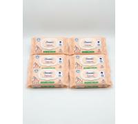 Salviettine Umidificate Delicate per Bambini e Neonati, 99% Ingredienti di Origine Naturale, con Zinco, 100% Biodegradabili, Uso Quotidiano, 70 Salviettine Per Confezione (Set da 6 Confezioni)