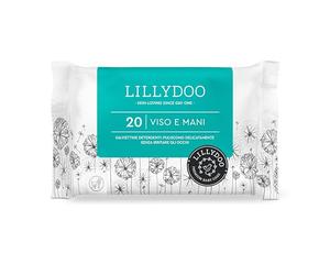 Salviettine viso e mani LILLYDOO, 20 pz, delicate sulla pelle