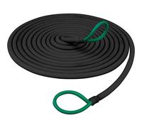 SALVIMAR. Black Bungee, ø 9 mm.,Dyneema Core, Nero