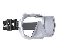 Salvimar Drake Anti Fog, Maschera Adulto Anti Appannamento, con cinghiolo elastico, per immersioni subacquee e snorkeling, Bianco