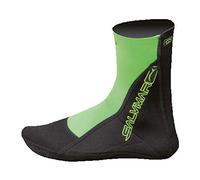 SALVIMAR Fit PRO, Calzari Unisex Adulto, Nero/Verde, L