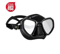 SALVIMAR Morpheus Anti Fog, Maschera anti appannamento, per Pesca Subacquea, Snorkeling, Unisex adulto, Nero/Nero