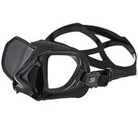 SALVIMAR Noah, Maschera Unisex Adulto, Nera, Taglia unica