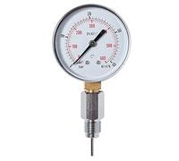 Salvimar Predathor, Manometro per Pneumatici Unisex Adulto, Grigio, Unica