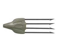 Salvimar Speed MUSTAD, Fiocina Unisex Adulto, Military Green, 4 Punte