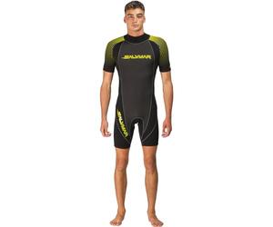 Salvimar Surf Shell Man Shorty Wetsuit-Muta Shorty per snorkeling, nuoto e sport acquatici in neoprene 2mm bifoderato nylon superelastico, XXXL