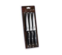 Bistrot Line Salvinelli Set 6 Coltelli Seghettati per Bistecca Lama Acciaio INOX