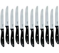 Salvinelli Coltello tavola Punta Tonda, Acciaio_Inossidabile, Multi-Colour, 11.5 x 30 x 30 cm