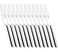 Salvinelli Dafne, set 12 coltello tavola 4 mm in acciaio inox 18 C