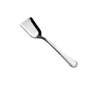 Salvinelli GECM, cucchiaini da ghiaccio in acciaio inox, con estremità a specchio, spessore 2,0 mm, lunghezza 134 mm, 12 pezzi