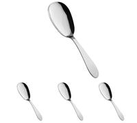 Salvinelli Grand Hotel Cucchiaione Riso, Acciaio Inossidabile, Argento (Confezione da 4)