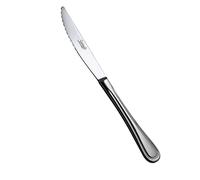 Salvinelli Queen Set Coltelli da Bistecca Acciaio Inox 18/10, Coltello da Bistecca 12 Pezzi Forgiato, Spessore 2,5 mm, Made in Italy, Finitura lucida