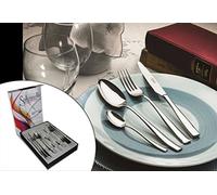 Salvinelli - Servizio posate 24 pz. in acciaio inox modello FLOW CL24FL