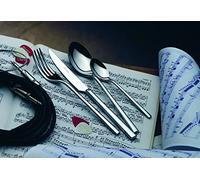 Salvinelli - Set di posate da 250" in acciaio inox 18/10, 75 pezzi per 12 persone
