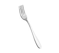 Salvinelli Twist Set Forchette da tavola Acciaio Inox 18/10, Forchetta 12 Pezzi, Spessore 1,8 mm, Made in Italy, Finitura Lucida