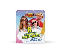 SALVO E GIORGIA - Pennarelli Profumati alla Frutta a Punta Grossa per Bambini, Formato Jumbo - 8 Colori Differenti