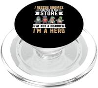 Salvo gli gnomi intrappolati nel negozio Non sono un accaparratore PopSockets PopGrip per MagSafe
