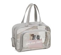 Salyeeluly Borsa da toette impermeabe, borsa da toette trasparente per viaggiare | Borsa da piscina grande da viaggio impermeabe - Borse leggere per trucco cosmetico, borsa sportiva per fitness con
