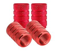 Salyeeluly Cappucci per valvole per pneumatici, coprivalvole per pneumatici, 4 coperchi per valvole antipolvere, Coperchi valvole antipolvere, Copri tappi aria ruote, Cappucci antipolvere robusti in