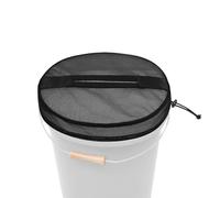 Salyeeluly Copertura per Secchio da 20 Litri,Coperchio Grigliato per Recipiente Nautico | per Attrezzatura da Traspirante Facile Apertura Organizzatore Attrezzi Contenitore Esche