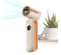 Salyeeluly Ventilatore Portatile,Regolabile Con Centoventi Velocità Pieghevole Ricaricabile Usb - Mini Ventilatore Portatile Per Viaggi,Per Casa Ufficio Scuola Escursioni