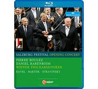 Concerto d'apertura del Festival di Salisburgo 2008 – Pierre Boulez, Daniel Barenboim – Blu-ray