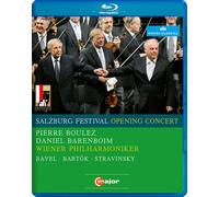 Salzburg Opening Concert: 2008 (Blu-ray) Pierre Boulez Daniel Barenboim