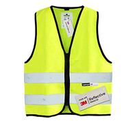 Salzmann Gilet rifrangente per bambini - Realizzato con materiale catarifrangente 3M - Giallo