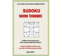 Sam Aaron Sudoku Solving Techniques (Tascabile)
