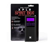 Sam and Colby XPLR Spirit Box | Apparecchiatura di rilevamento paranormale; sopravvivenza infestata; scanner cacciatore fantasmi; rivelatore EMF ed EVP; strumento completo per la comunicazione