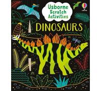 Sam Baer Usborne Scratch Activities Dinosaurs (Tascabile)