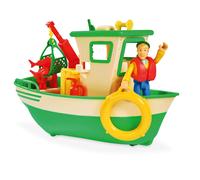 Simba Dickie Feuerwehrmann Sam Charlies Fischerboot con Figur 109252574